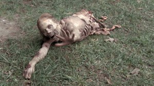 This zombie featured in The Walking Dead pilot episode, and remains one of the most memorable of the "walkers."